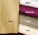 600 TC Egyptian Cotton Duvet Cover Set - Solid Color - Queen-King by HCB