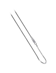1mm Italian 025 Gauge Thick Sterling Silver Snake Chain Necklace 14, 16, 18, 20,22,24,30,36-Nickel Free
