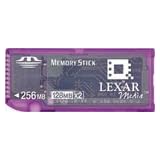 LEXAR MEDIA MS256-281 MEMORY STICK 256MB SELECT