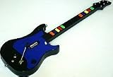 Guitar Hero Wireless Guitar, Deep Blue Color, Compatible with Wii, PS2 and PS3 Platform