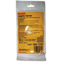 Kodak Sepia Toner for Black & White Photographic Enlarging Papers, Powder to Make 1 Quart.