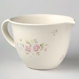 Pfaltzgraff Tea Rose Large 3 1/2 Quart Stoneware Batter Bowl