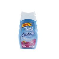 Tums Smoothies Antacid & Calcium Supplement Chewable Tablets, Berry Fusion - 60 ea