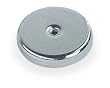 Industrial Grade 3DXX7 Round Base Magnet, 12 Lb, 1.7 In Dia