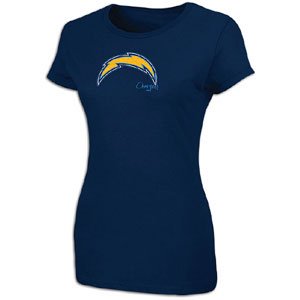San Diego Chargers Women's Game Tradition T-Shirt Extra Large