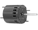 D131, 3.3 Diameter, Self Cooled Motor, Shaded Pole, Totally Enclosed, H.P. 1/40, Volts 115, Amps 1.0, RPM 1500, Rot. C.C.W., A Dim 3 and 1/3, Shaft Dim. 5/16 X 2 and 1/4