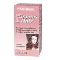 Nature's Bounty Vitamins for the Hair, Tablets 65 ea by Nature's Bounty