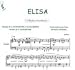 Partition : Elisa - Piano et paroles