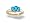 14K Yellow Gold Genuine Oval Blue Topaz 3-Stone Ring - Size 4