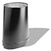 Dura-vent - Dura-Vent Double Wall Stove Pipe to 8 Inch Round Adapter - Oval - 14.5 Inch Long