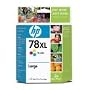 HP No. 78 XL Tri-Color Inkjet Print Cartridge (C6578AN)