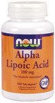 Alpha Lipoic Acid by NOW Foods - (100mg - 120 Vegetarian Capsules)
