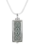 Anatoli Floral Rectangle Locket Necklace