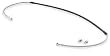 Galfer D539 Steel Braided Front Brake Line