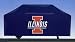 Sporting Goods : University of ILLINOIS FIGHTING ILLINI BBQ Barbeque Gas GRILL COVER New