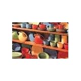 Fiesta Fiestaware Service for 12 - Tangerine, Scarlet, Shamrock by Fiesta