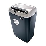 Fellowes Powershred Personal Shredder,  Model PS70, CD/DVDs, Heavy Duty, Strip-Cut, 14 Sheets, 9", Throat, Black