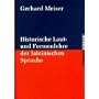 Historische Laut- und Formenlehre der lateinischen Sprache