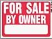 5 each: Plastic Lawn Sign (RS-605)