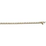 14K Yellow Gold Diamond Bracelet