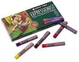 Cray-Pas. Expressionist. Oil Pastels, 12 Assorted Colors Sticks/Pack