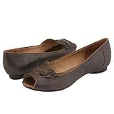 Clark's Artisan 'Greendale' Dark Brown Leather Flat