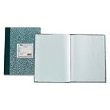 Lab Book, 60 white quad-ruled 5 squares/inch sheets. 10 1/8 x 7 7/8. TOP35128