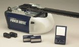 Chamberlain PD212D 1/2 HP Chain Drive Garage Door Opener, 2 Single Button Remotes, Wall Control Panel