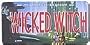 Wizard of Oz License Plate WICKED WITCH