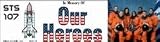 Columbia STS 107 bumper sticker