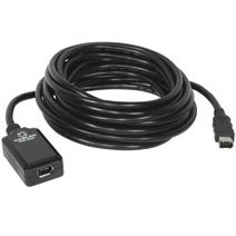 5m IEEE-1394a Firewire(R) Active Extension Cable 6-pin/6-pin