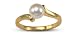 Corinthian Japanese Akoya Cultured Pearl Ring