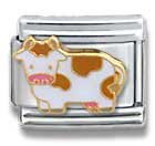 Clearly Charming Hello Kitty Cow Cat Animal Theme Licensed Charm Bracelet