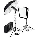 Travelite Digital 1000w/s, 2 Head Lighting Kit