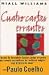 Books : Cuatro cartas errantes