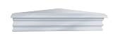 Lewis Hyman Jamestowne 12-Inch Castlewood Corner Mantel, White