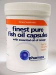 Pharmax Finest Pure Fish Oil With Essential Oil of Orange- 120 Softgel Capsules