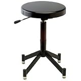 Photogenic Pneumatic Posing Stool with Glides & 4 Leg Steel Base.