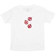 Girls Red Ladybugs Short Sleeve Tee