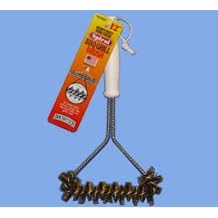 Click here to buy 12 Spiral Wide Faced BBQ Grill Brush.