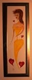 Busty Red Head, Painting by ANN MICELI DEMAJO, Original