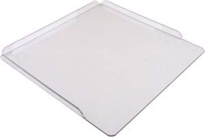 ¼ “ Polycarbonate Tray with Polycarbonate Rim, Blank - Adult (fits 17“ -18“ w