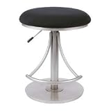 Backless Adjustable Swivel Bar Stool