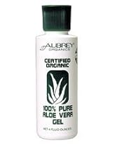 Aubrey Organics 100% Pure & Certified Organic Aloe Vera Gel 4oz
