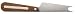 Sagaform Stainless Steel Cheese Knife with Walnut Handle