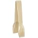 Carlisle 460606 Beige 6-Inch High Heat Plastic Carly Salad Tong (Case of 12)