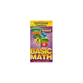 Subtracting Fractions - Basic Math The Complete Course - Lesson 6 (KA8406) [VHS]