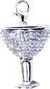Wine Cup, 14K Gold Diamond Charm