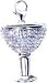 Wine Cup, 14K Gold Diamond Charm