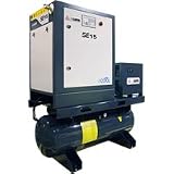 FS-Curtis 15-HP 80-Gallon Rotary Screw Fully Packaged System (230V 3-Phase) - SE15-FP
